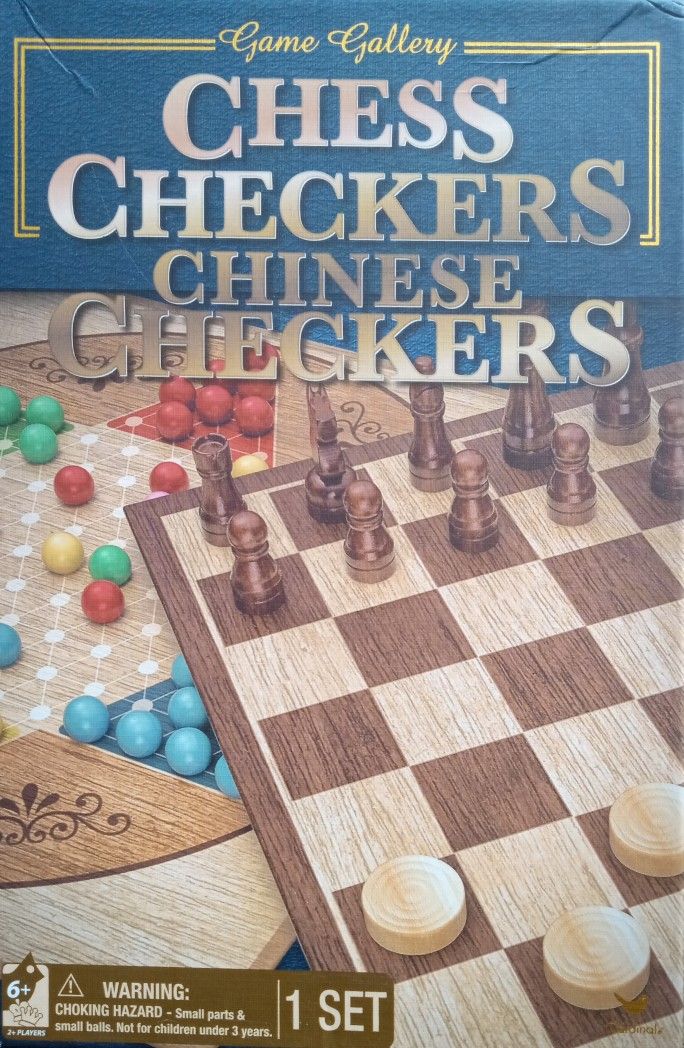 Chess/Checkers Game Set