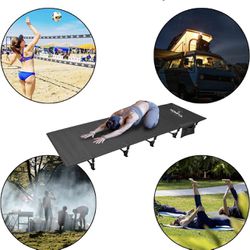 HITORHIKE Camping Cot Compact Folding Cot Bed for Outdoor Backpacking Camping Cot Bed