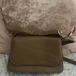 Kattee leather shoulder bag or crossbody bag