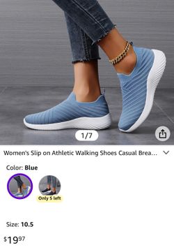 Womens Slip On Shoes - Size 8-8.5 