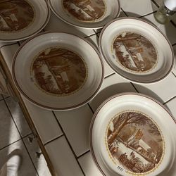 Christmas Winter Corelle Patés