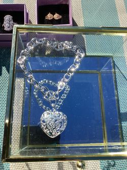 Silver Heart Bracelet 