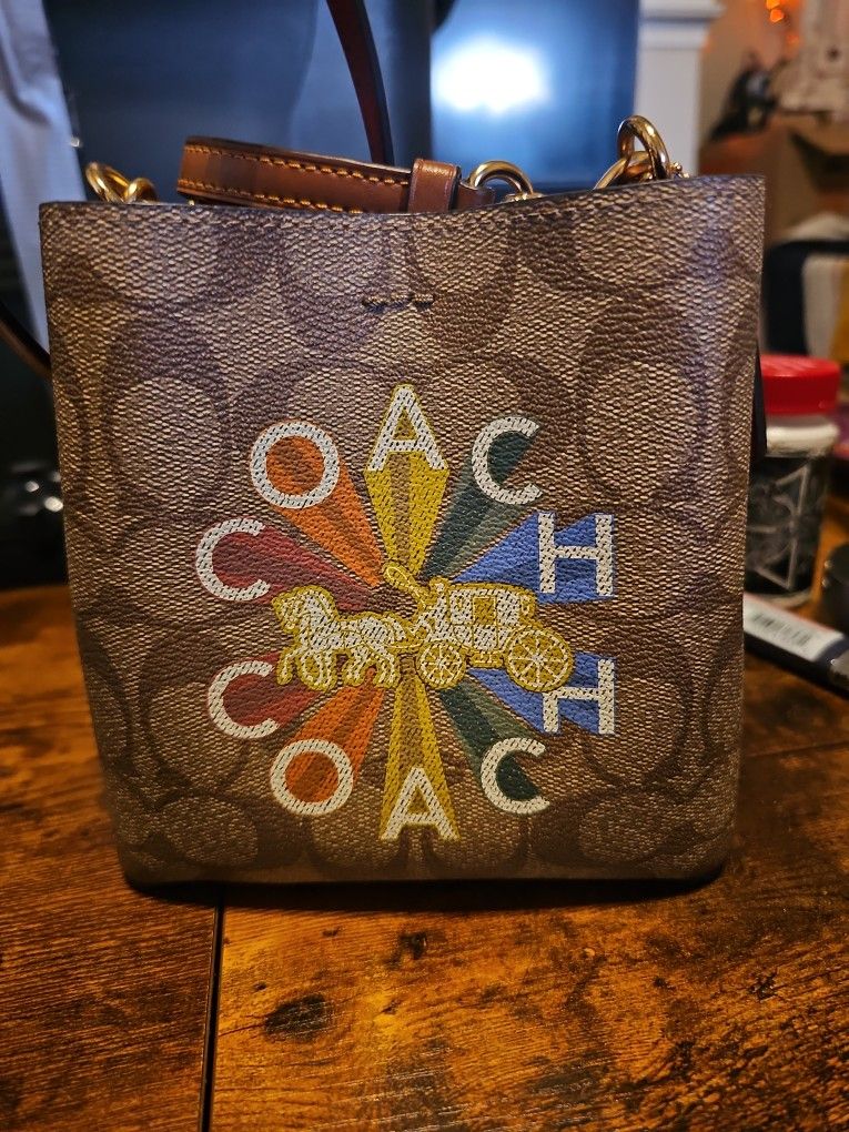 Coach Pride Collection Bag And Coin Purse