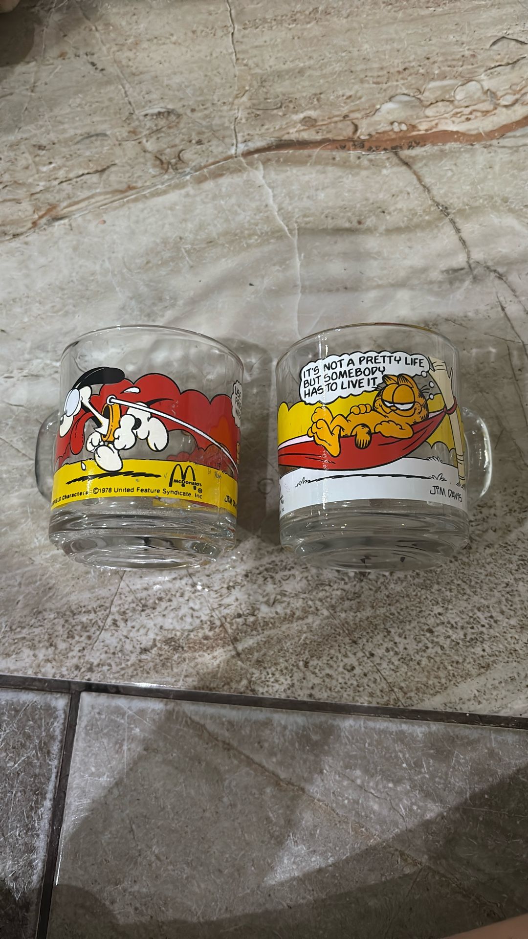 Disney Collectible Glass Cups