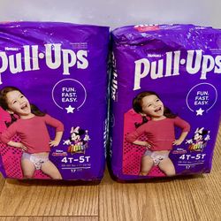 Huggies Pull-Ups 4T-5T Two Bags