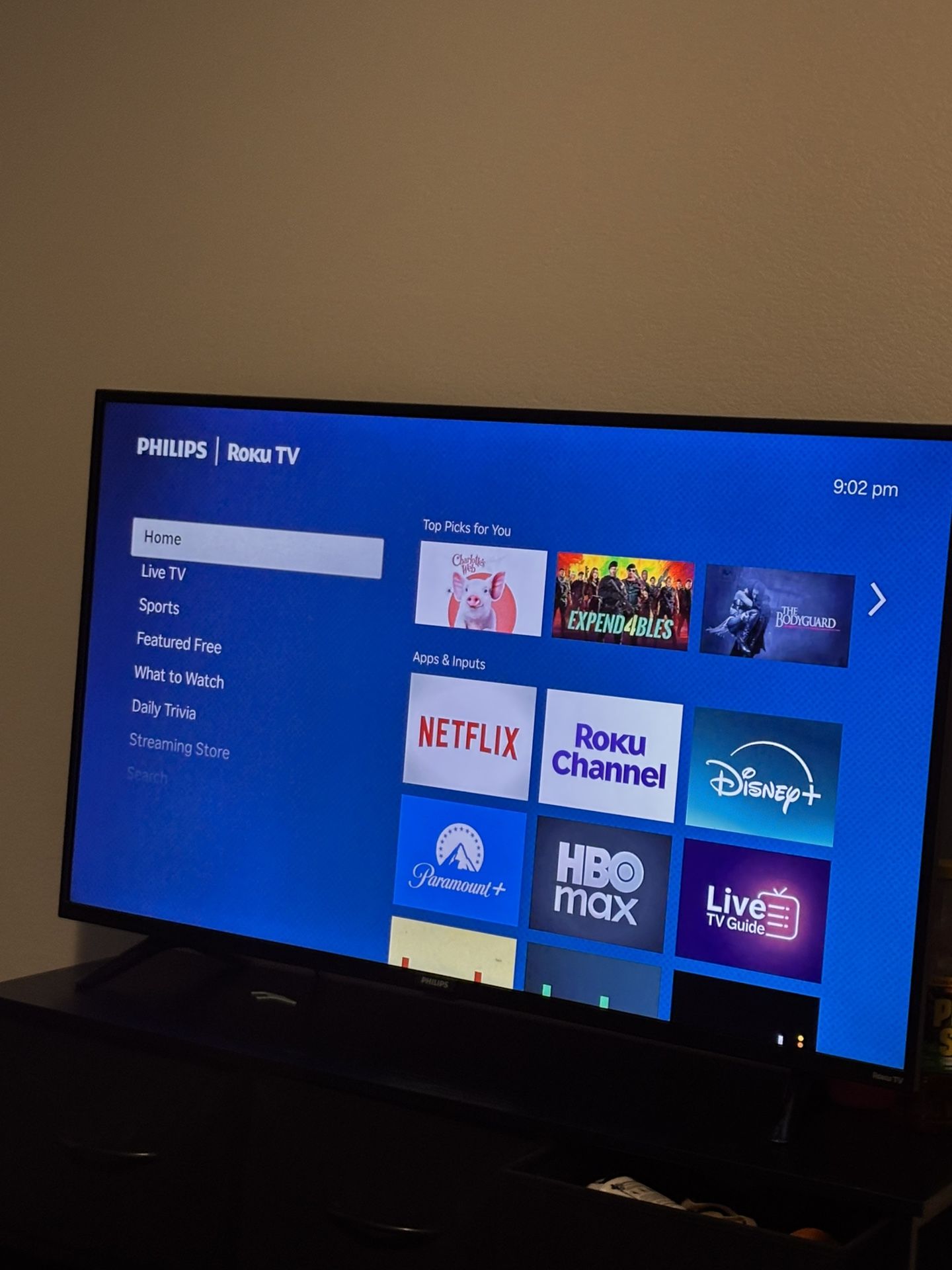 Roku Philips Television 43in TV