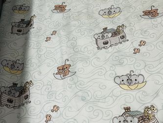 Precious moments Diaper Holder & Crib Sheet