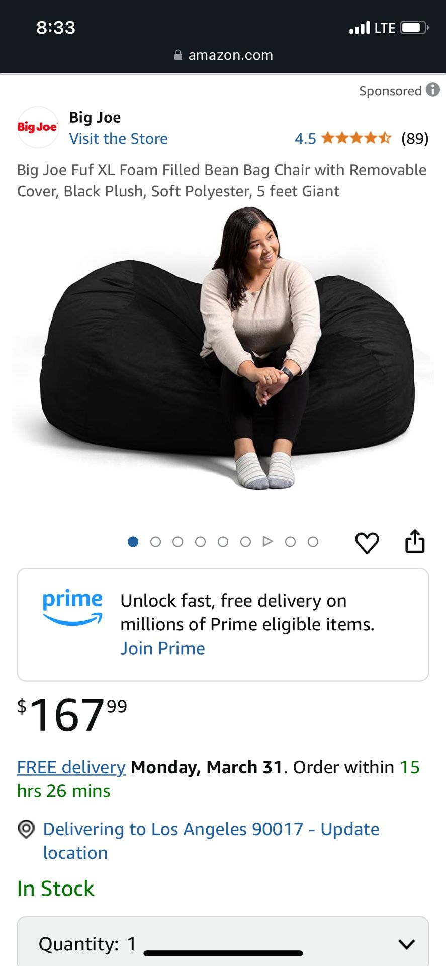 Big Joe Bean Bags