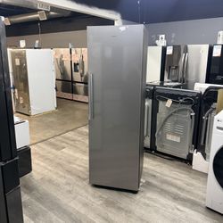 👑Samsung - 11.4 cu. ft. Capacity Convertible Upright Freezer - Stainless Steel 👑