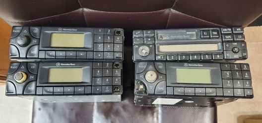 Mercedes-Benz Becker Radio CD Tape Headunit for parts or repair