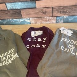 3 Medium Size Dog Sweaters 