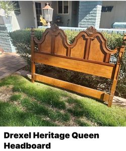 Vintage queen size headboard