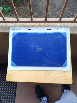 Laptop Cover for Dell Inspiron 17R - Switch by Design Studio Lid - Blue, NEW
