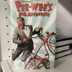 Pee-Wees Big Adventure VHS