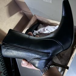 Brava NEGRO-BLACK Leather Boots USA 7
