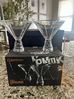 Nachtmann Punk Cocktail Coupe Glasses, Set of 4