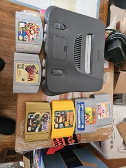 Nintendo 64 Console Game Bundle 