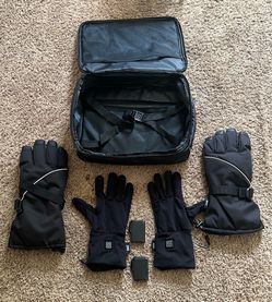 Heated glove set