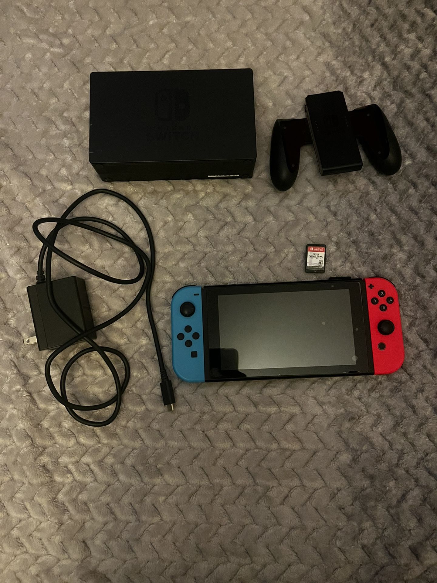 Nintendo Switch With Smash Bros