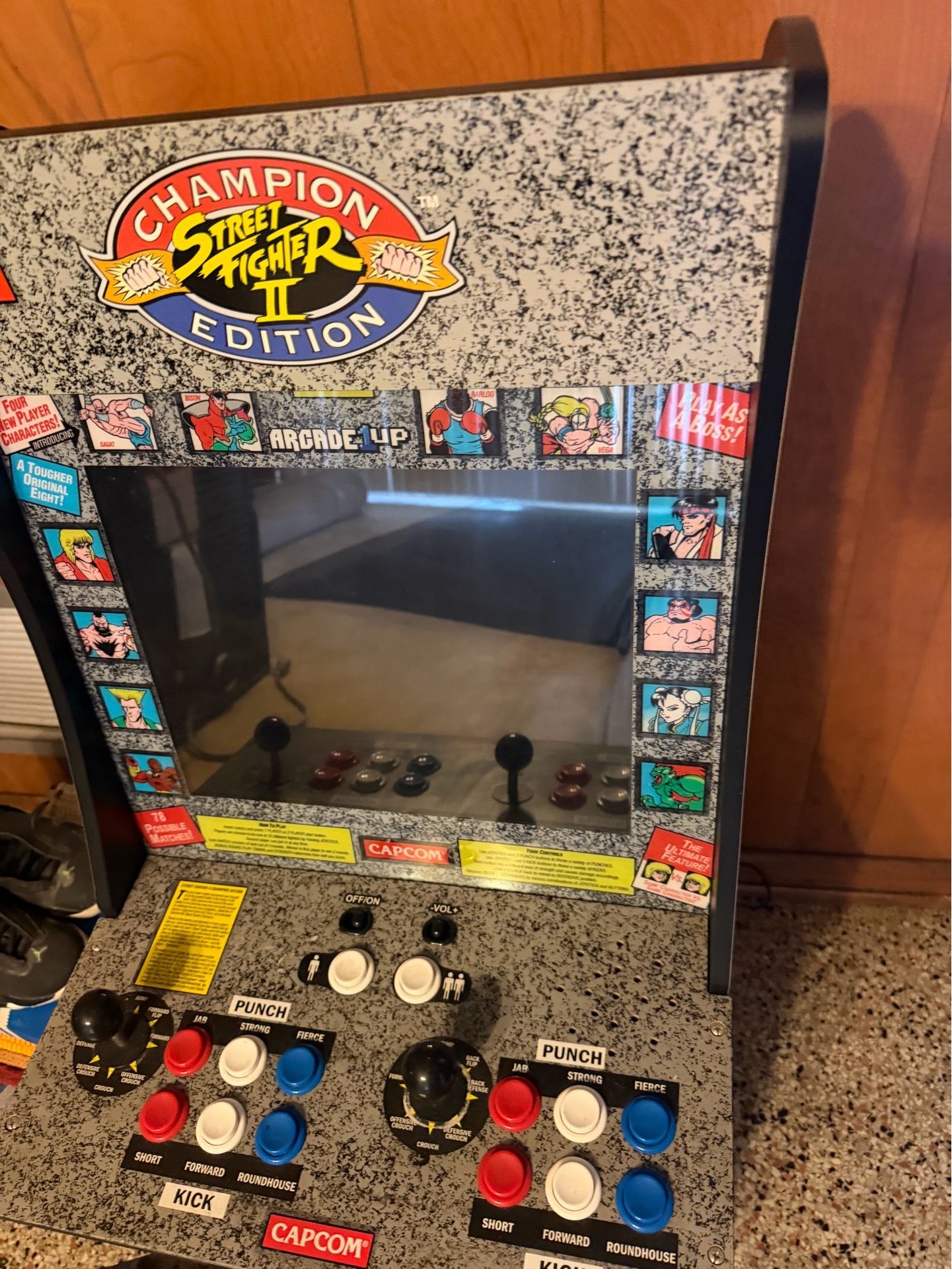 Street Fighter 1Up Arcade Game