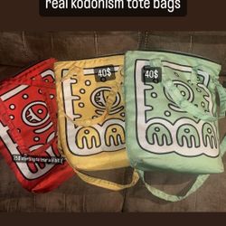 kodonism tote bags