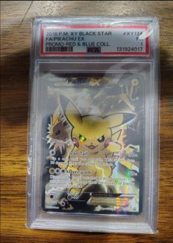 PSA 1 XY Black Star Pikachu EX