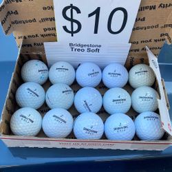15 Bridgestone Treo Soft Golf Balls