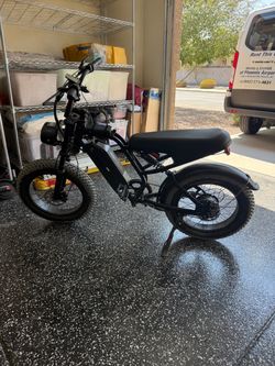 1500W 48V E-bike. Top speed 34mph-Open to trades