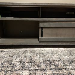 Raymour Flanigan Grey Tv Stand