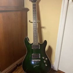 Forest Green Electric Guitar 