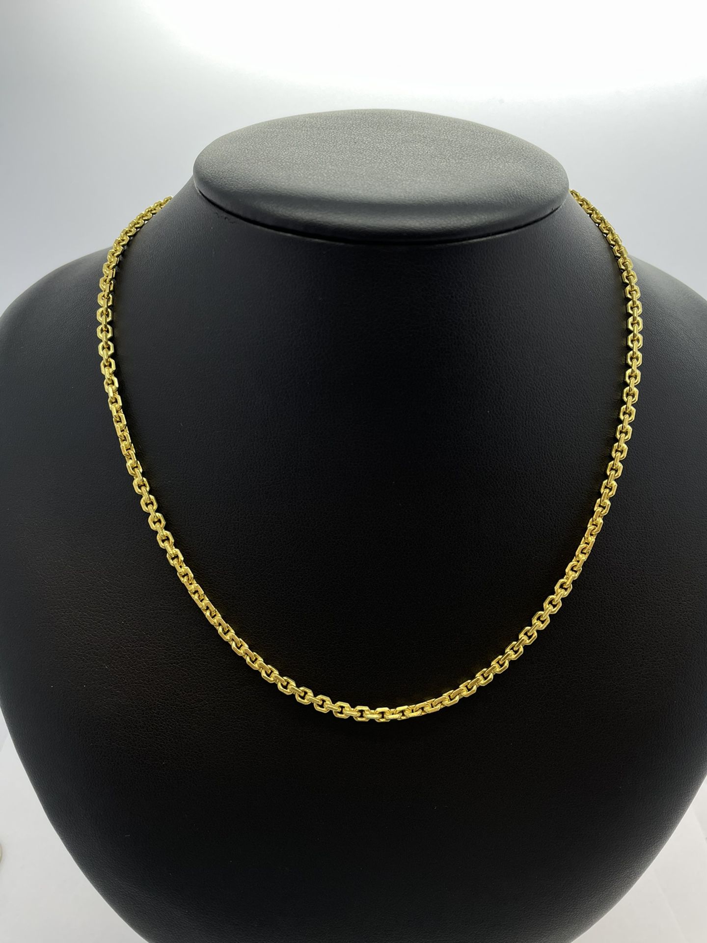21K Solid Gold Link Chain 