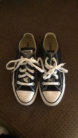 CONVERSE Chuck Taylor All Star Black Low Top Shoes
