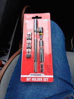 Milwaukee 10pc impact magnetic bit holder set