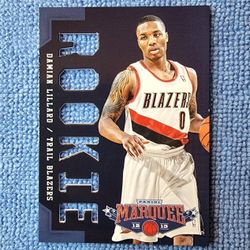 Damian Lillard 2012 Rookie Panini Marquee #311 Portland Trail Blazers