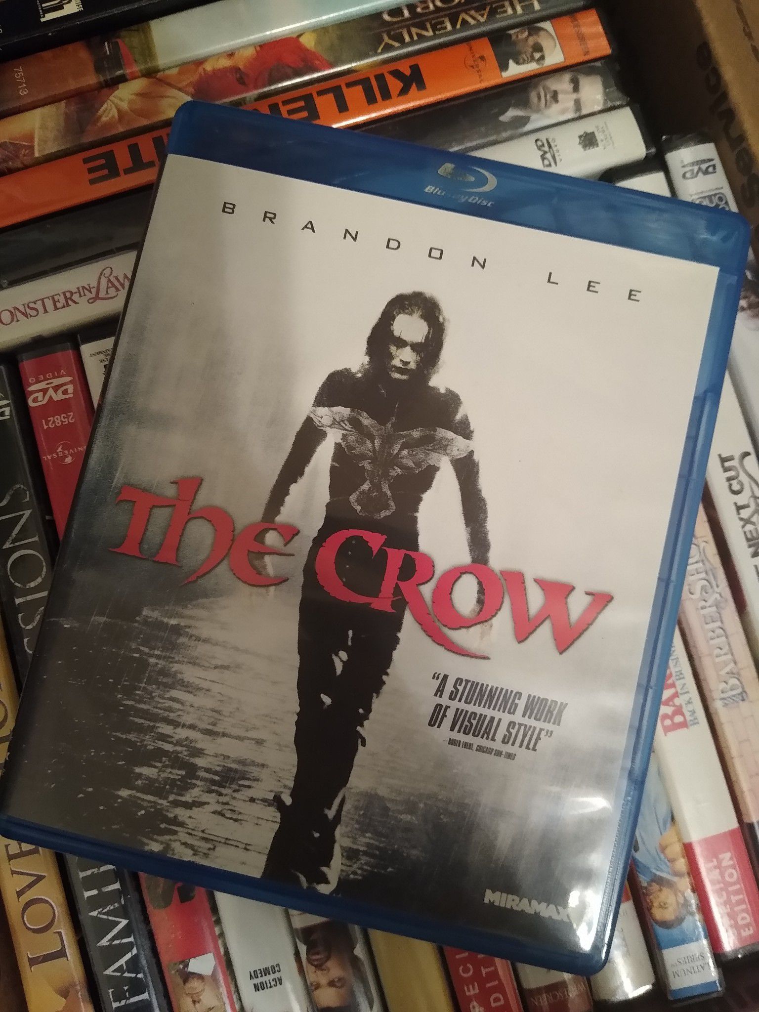 DVD BLURAY "The Crow"