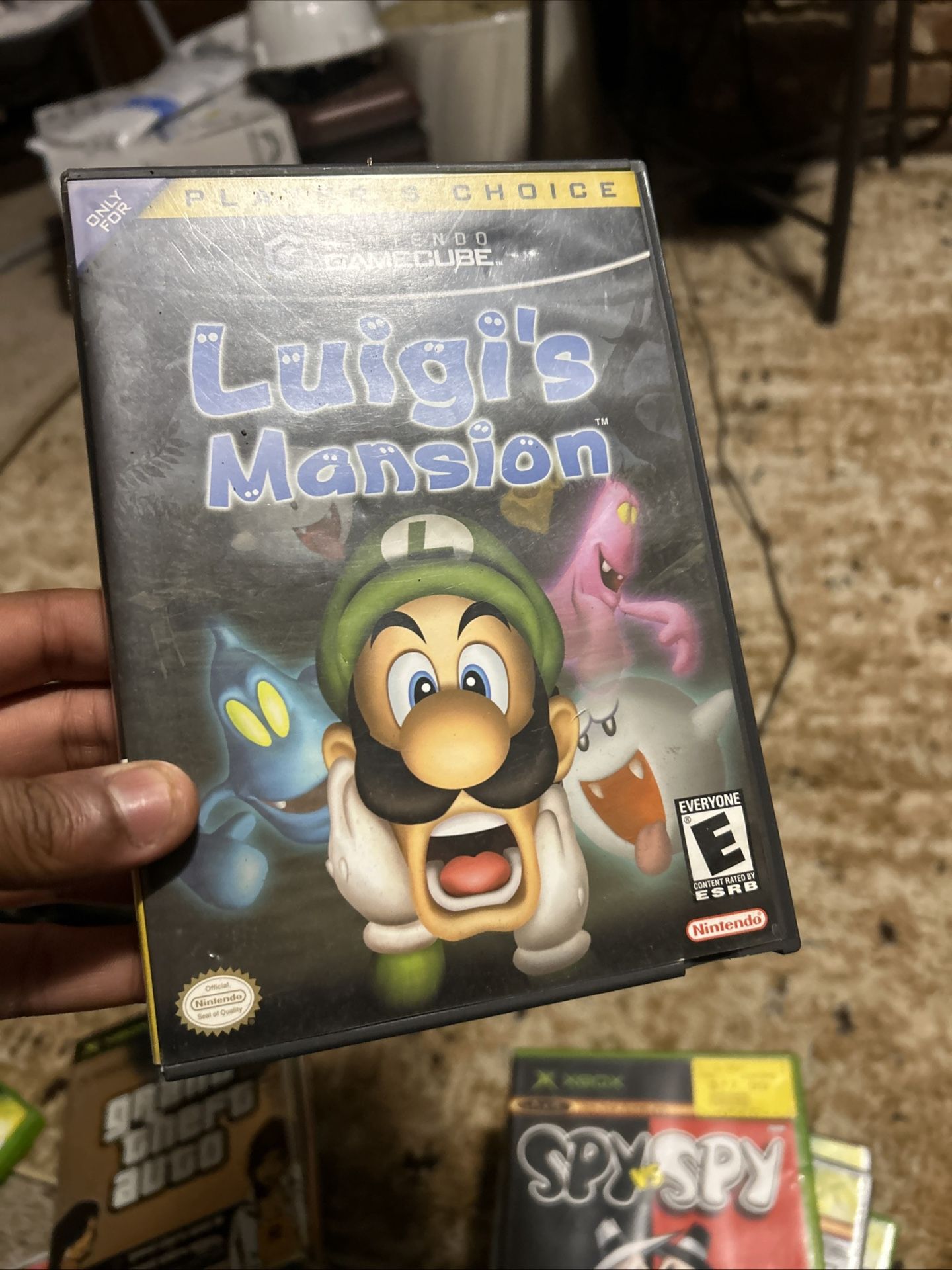 Luigis Mansion (For the GAMECUBE)