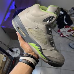 Jordan 5 Green Bean Size 13