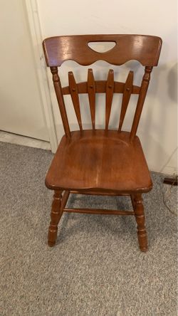 Solid Maple desk chair