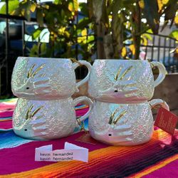 Starbucks Lunar New Year Of Dragon 2024 Iridescent White Scales 