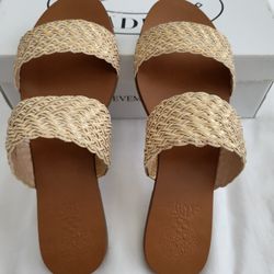 Steve Madden Dual Flat Sandals Size 7.5
