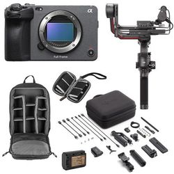 Sony Fx3 Full Frame Kit With Dji Rs3 Pro Combo And A Camera Bag 