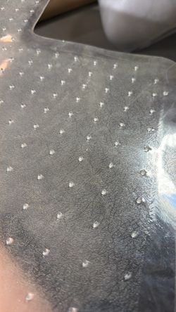 Clear Studded Chair Mat