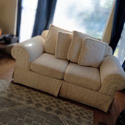 Sofa, Loveseat, W/Matching Chair and Ottoman 