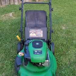 John Deer.190cc Mower With Bag 