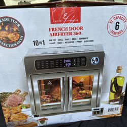 Emeril Lagasse Extra Large French Door Air Fryer Toaster Oven Combo