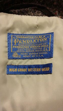 Pendleton High Grade Western Wear Jacket