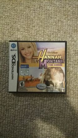 Nintendo DS Hannah Montana the movie