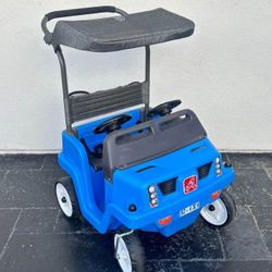 PRACTICALLY NEW THE TWIN DOUBLE STEP 2 PUSH CAR!!