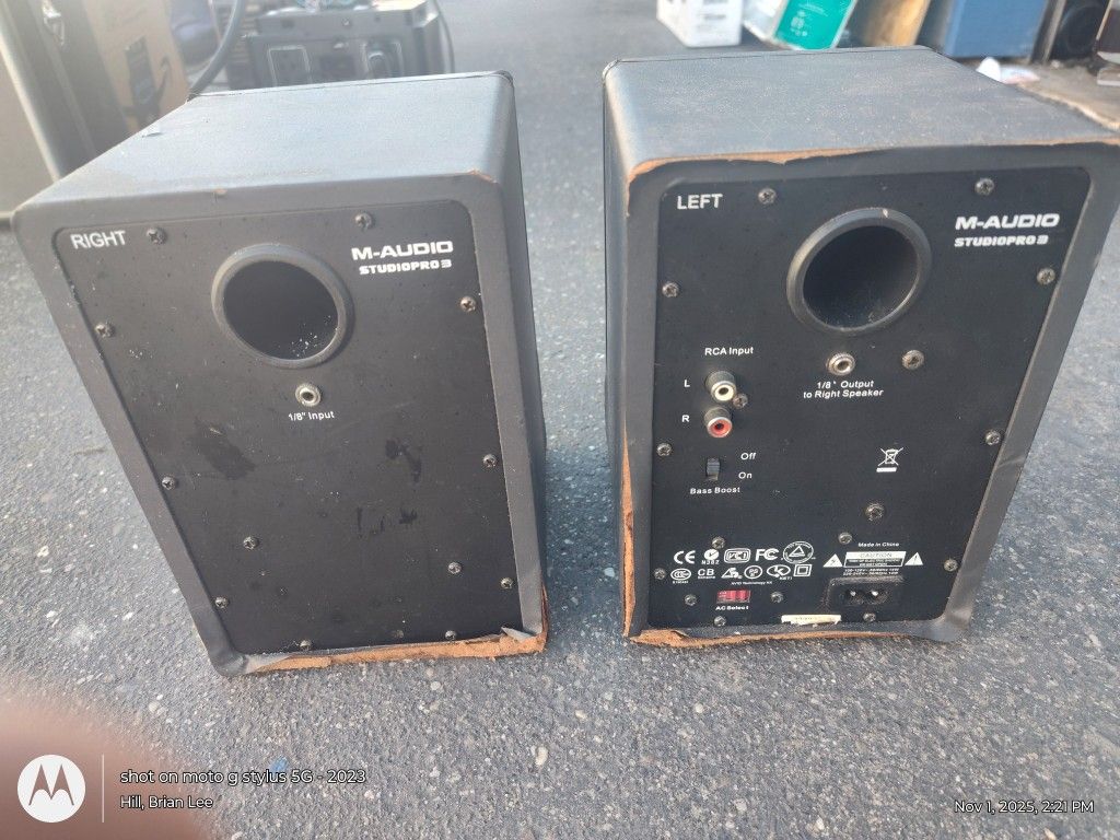 M-Studio monitors 