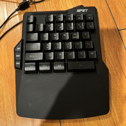 One Handed Keyboard